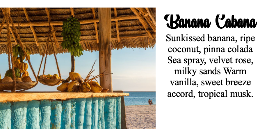 Banana Cabana Air Freshener